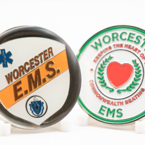 Worcester EMS "Heart of the Commonwealth" Challenge Coin